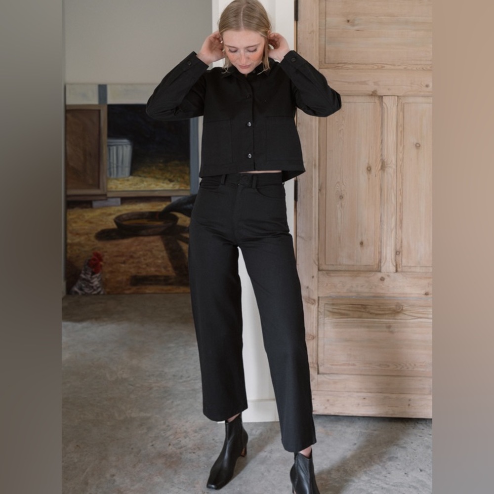 Laude the Label Canvas Straight Pant